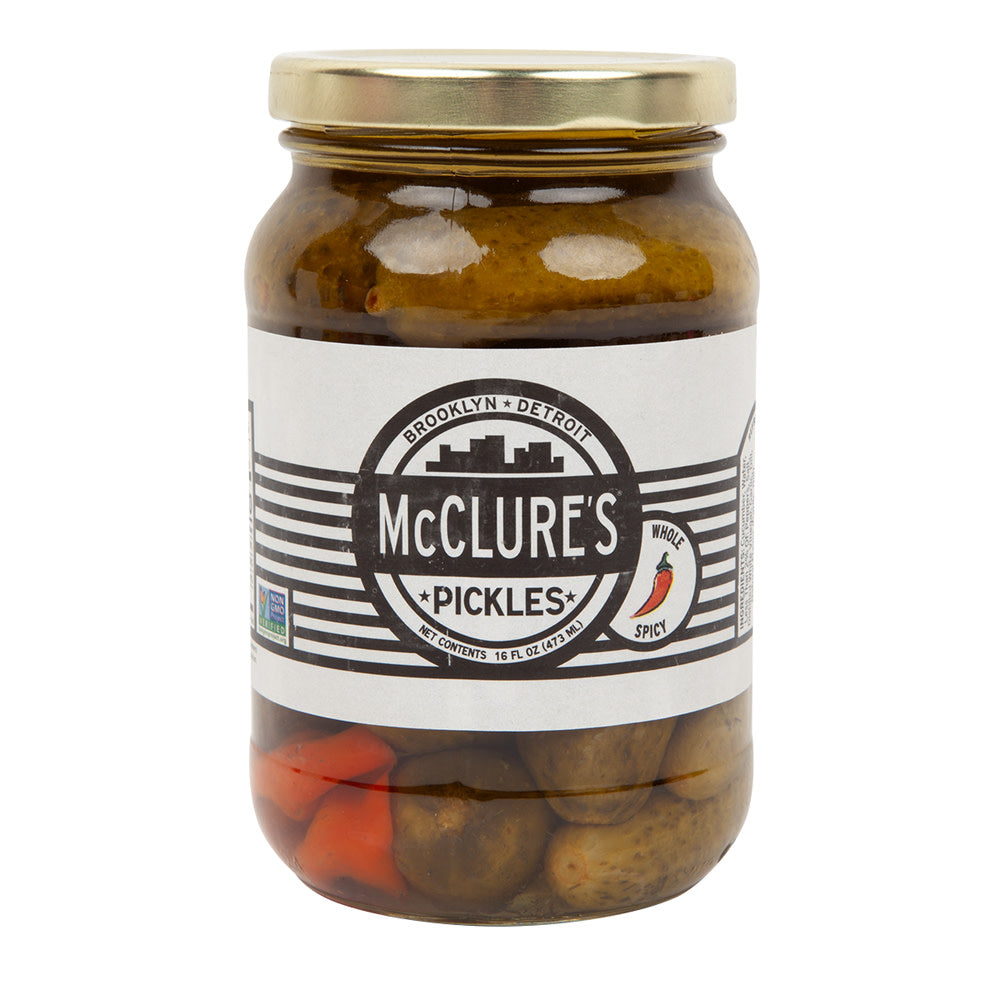 Wholesale Mcclure'S Spicy Dill Whole Pickles 16 Oz Jar- Bulk