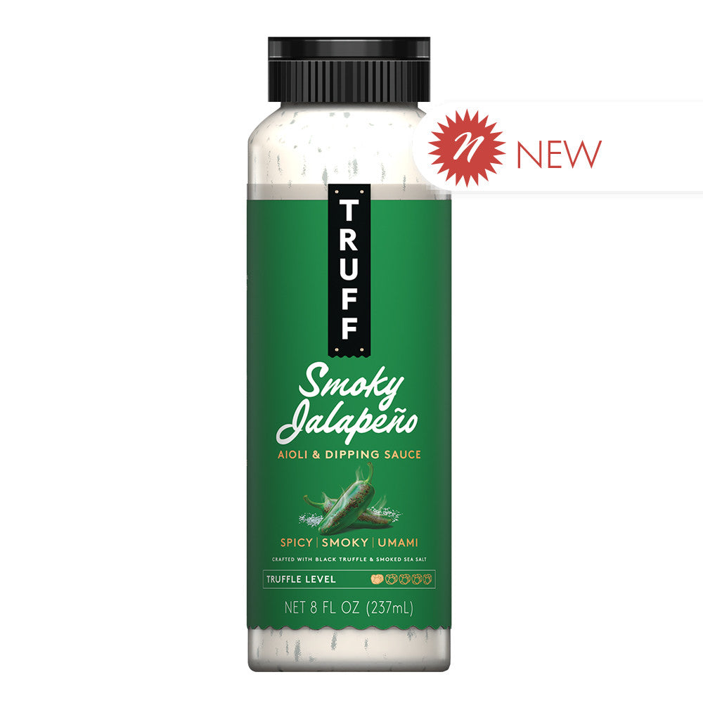 Wholesale Truffle - Aioli - Black Truffle Smoky Jalapeno - 8Oz- Bulk