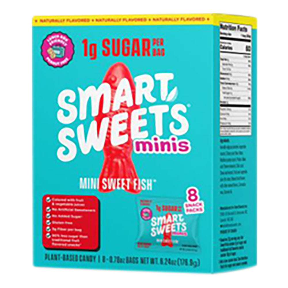 Wholesale Smartsweets - Mini Sweet Fish(8Cy) - 6.24Oz- Bulk