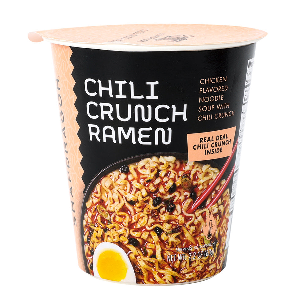 Wholesale Snapdragon Noodle Ramen Cup Chili Crunch 2.2 Oz Paper Bowl- Bulk