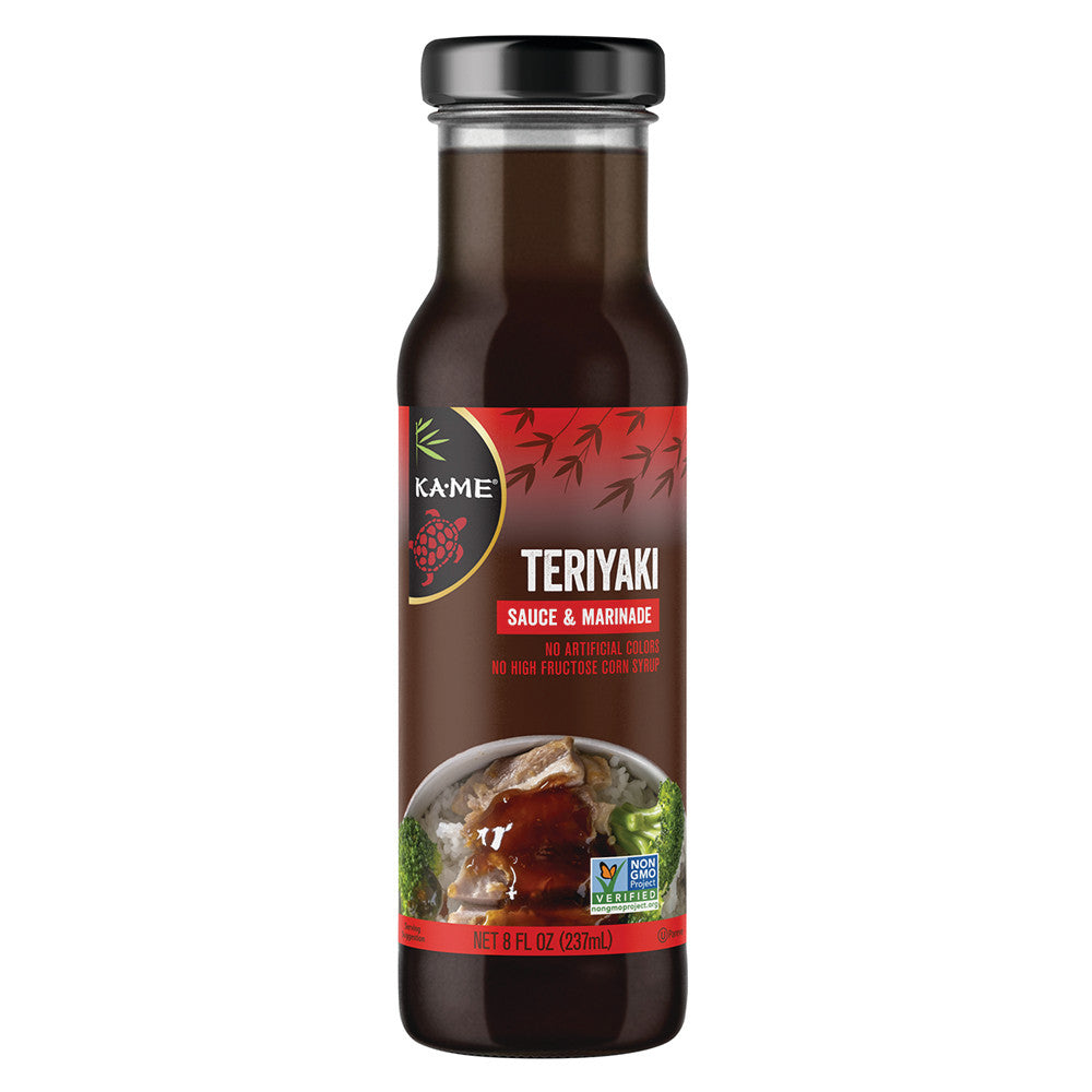 Wholesale Kame Teriyaki Sauce 8 Oz Bottle- Bulk