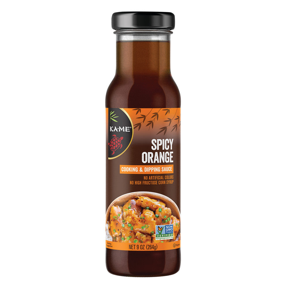 Wholesale Kame Spicy Orange Sauce 9 Oz Bottle- Bulk