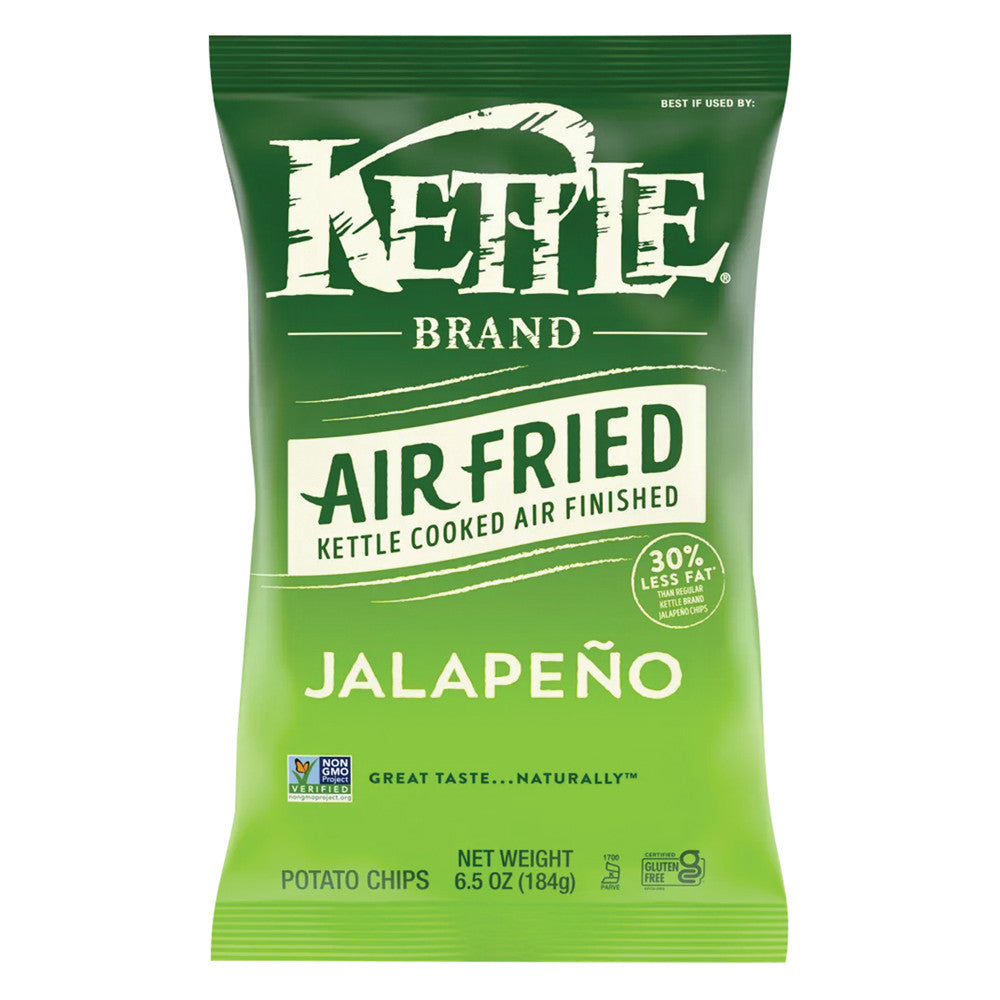 Wholesale Kettle Jalapeno Air Fried Chips 4.25 Oz Bag- Bulk