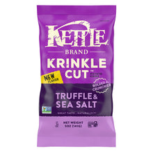 Wholesale Kettle Krinkle Cut Truffle Sea Salt Potato Chips 5 Oz Bag- Bulk