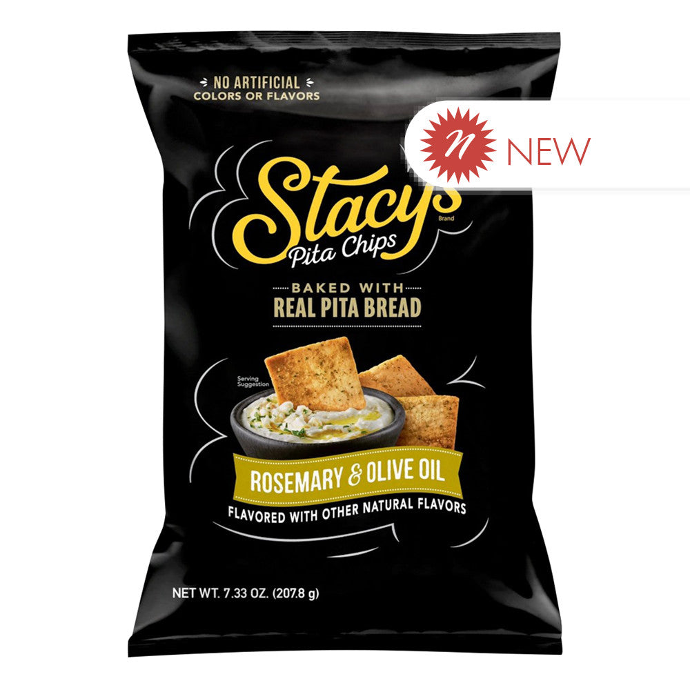 Wholesale Stacy'S - Pita Chips - Rosema & Olive Oil - 7.33Oz- Bulk
