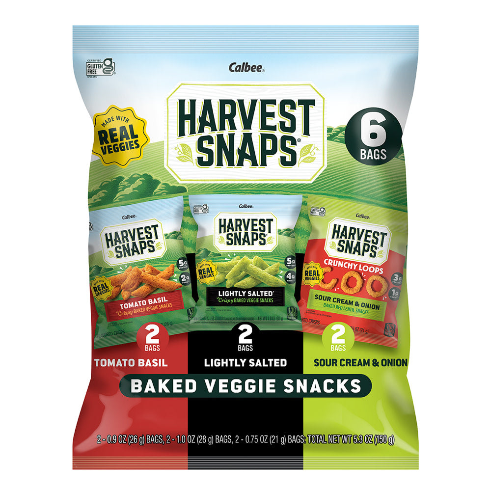 Wholesale Calbee - Harvest Snaps - Avo Oil Varypk(6Ct) - 5.3Oz- Bulk