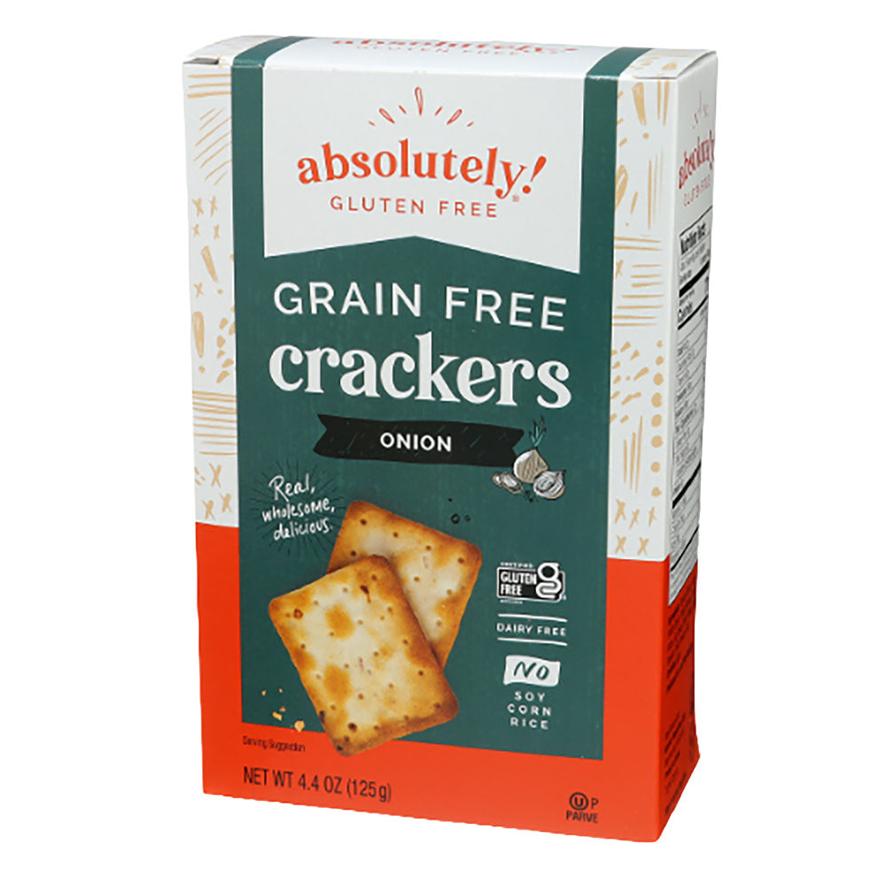 Wholesale Absolutely Gluten Free Onion Crackers 4.4 Oz Box- Bulk