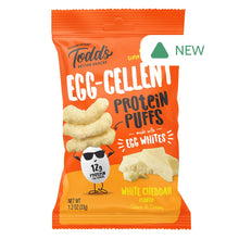 Wholesale Todd’S Eggcellent Protein Puffs White Cheddar 1.5 Oz Bag- Bulk