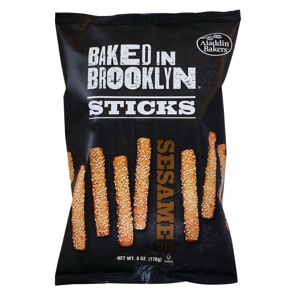 Wholesale Baked In Brooklyn Sesame Sticks 6 Oz Bag- Bulk