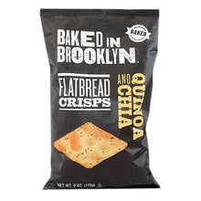 Wholesale Baked In Brooklyn Quinoa & Chia Flatbread Crisps 6 Oz Bag- Bulk