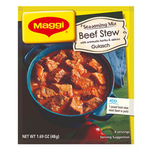 Wholesale Maggi Goulash Beef Stew Mix 1.69 Oz Pouch- Bulk