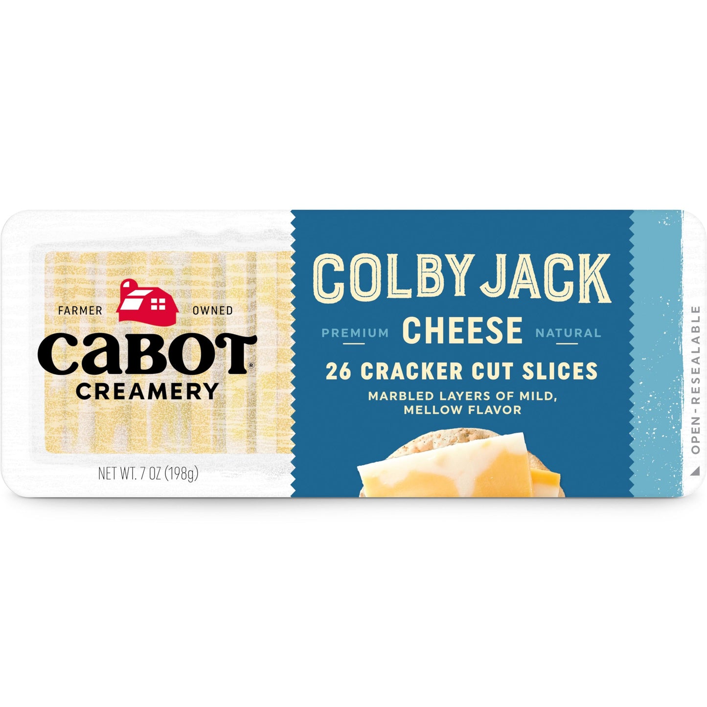 Wholesale Cabot Colby Jack Cracker Cut Tray- Bulk