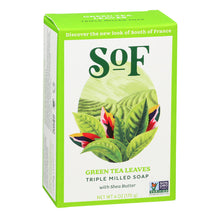 Wholesale South Of France Green Tea Soap 6 Oz Bar- Bulk