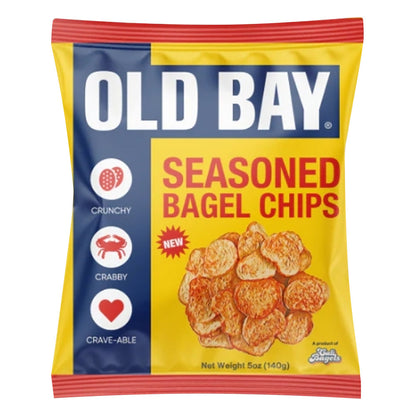Wholesale Calibagels - Old Bay Season Bagel Chips - 5Oz- Bulk
