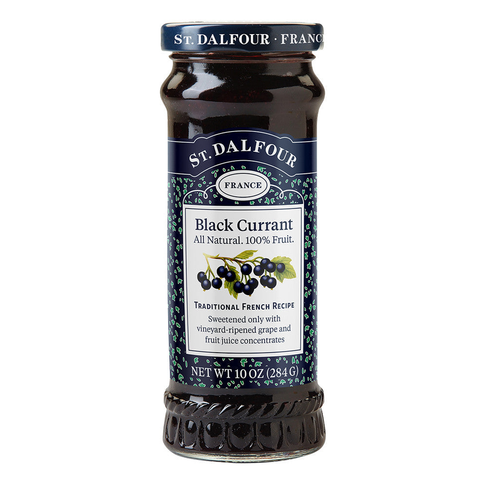 Wholesale St. Dalfour Black Currant Preserves 10 Oz Jar- Bulk