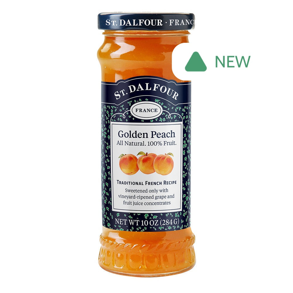 Wholesale St. Dalfour Peach Preserves 10 Oz Jar- Bulk