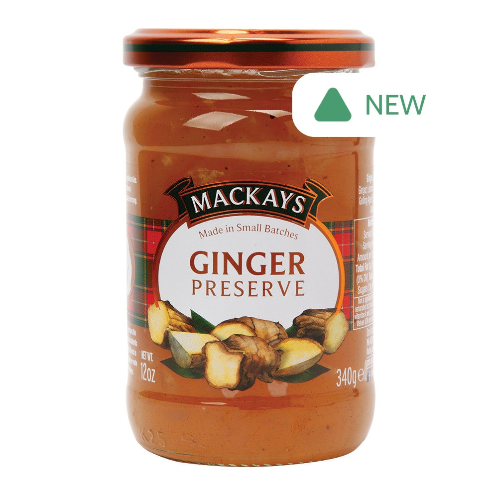 Wholesale Mackays Ginger Preserve 12 Oz Jar- Bulk