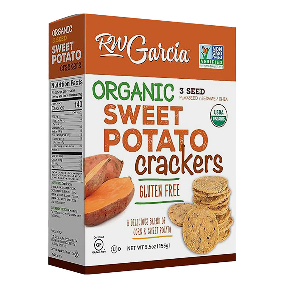 Wholesale Rw Garcia Sweet Potato Crackers 5.5 Oz Box- Bulk