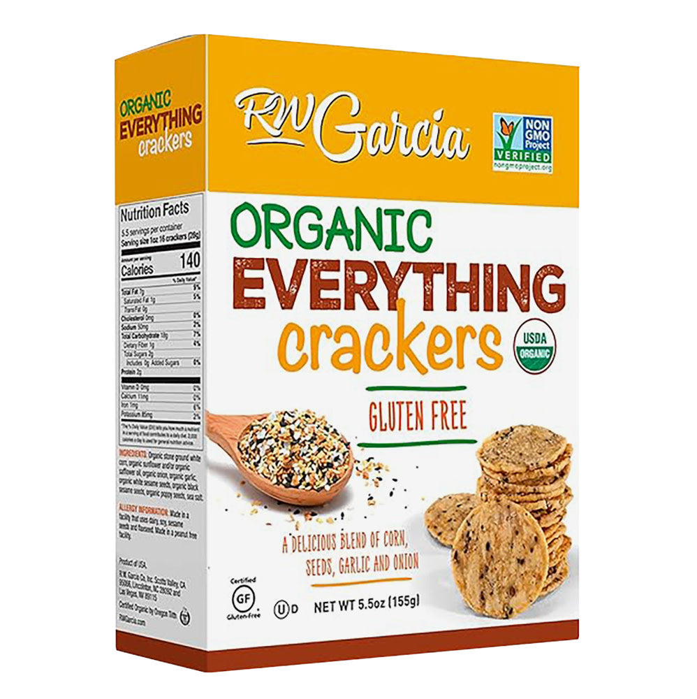 Wholesale Rw Garcia Everything Crackers 5.5 Oz Box- Bulk