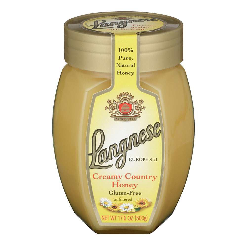 Wholesale Langnese Creamy Country Honey 17.6 Oz Jar- Bulk