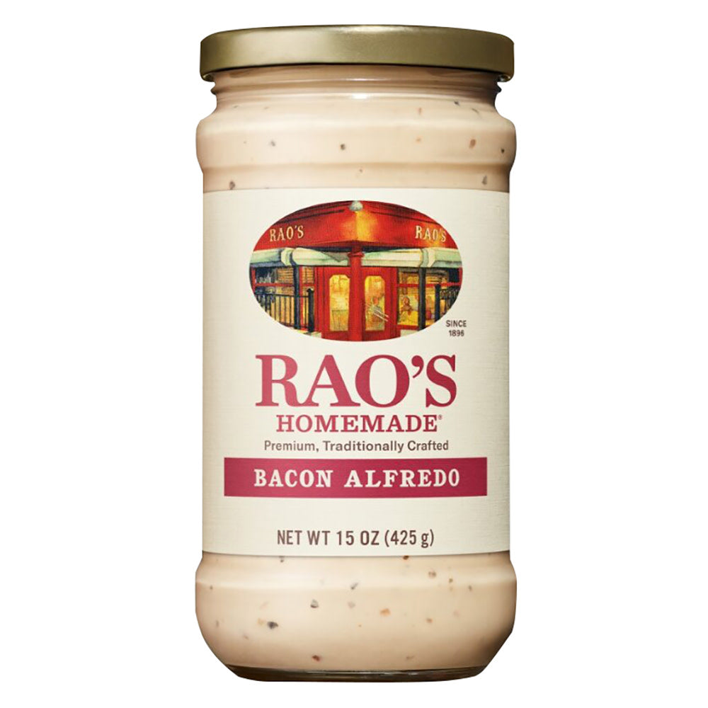 Wholesale Rao'S Bacon Alfredo Sauce 15 Oz Glass Jar- Bulk
