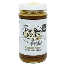 Wholesale Pure Raw Honey - Wellness Blend Honey - 16Oz- Bulk