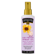 Wholesale International Collection Garlic Flavor Sunflower Air Fryer Spray Oil 6.76 Oz Bottle- Bulk