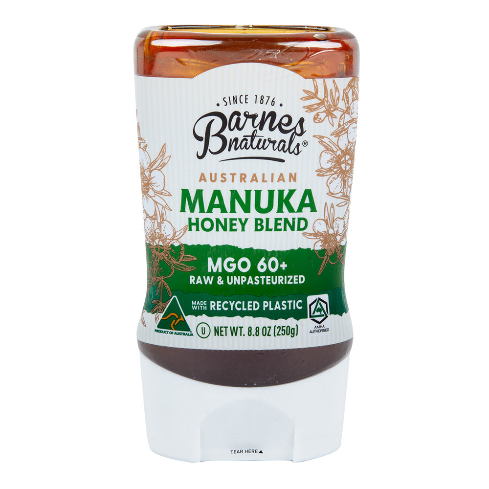 Wholesale Barnes Naturals Mgo 60+ Australian Manuka Honey 8.8 Oz Bottle- Bulk