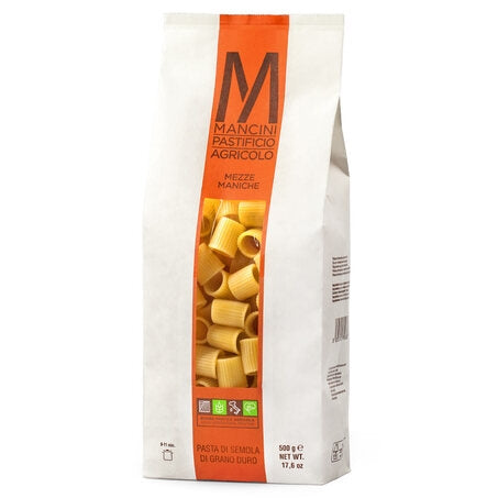 Wholesale Mancini Case Mezze Maniche Pasta- Bulk