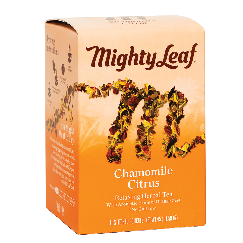 Wholesale Mighty Leaf Chamomile Citrus Tea 15 Ct Box- Bulk