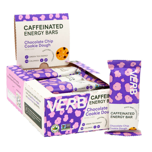 Verb Energy Chocolate Chip Cookie Dough 0.92 Oz Bar