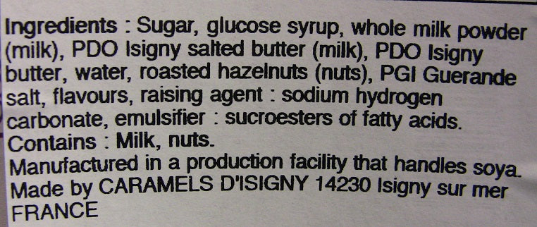 Wholesale Caramel Isigny Child Enfance Mem B- Bulk