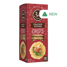 Wholesale 34 Degrees Cracked Pepper Crisps 4.5 Oz Box- Bulk