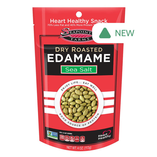 Wholesale Seapoint Farms Lightly Salted Dry Roasted Edamame 4 Oz Bag- Bulk