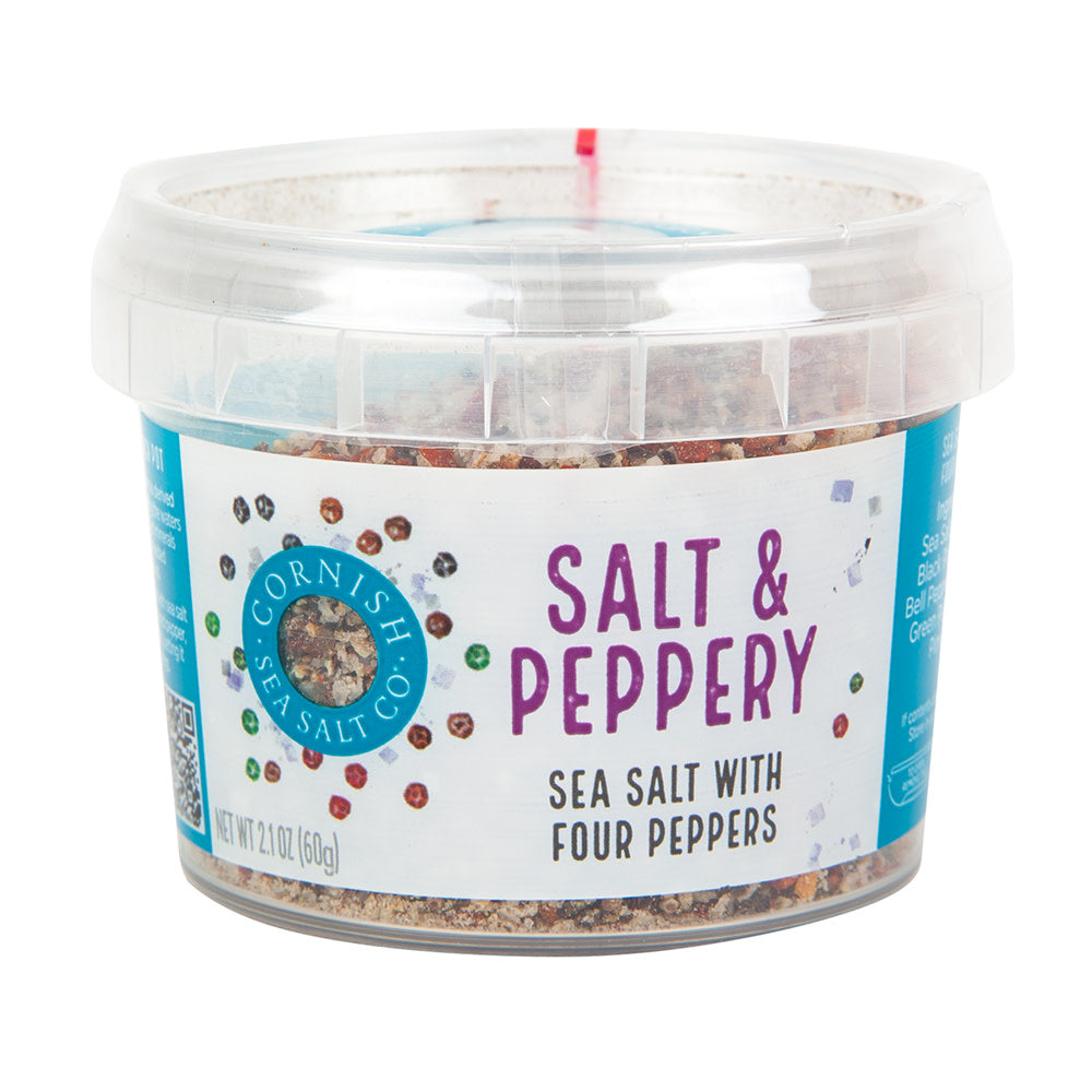 Wholesale Cornish Sea Salt Salt & Peppery 2.1 Oz Tub- Bulk