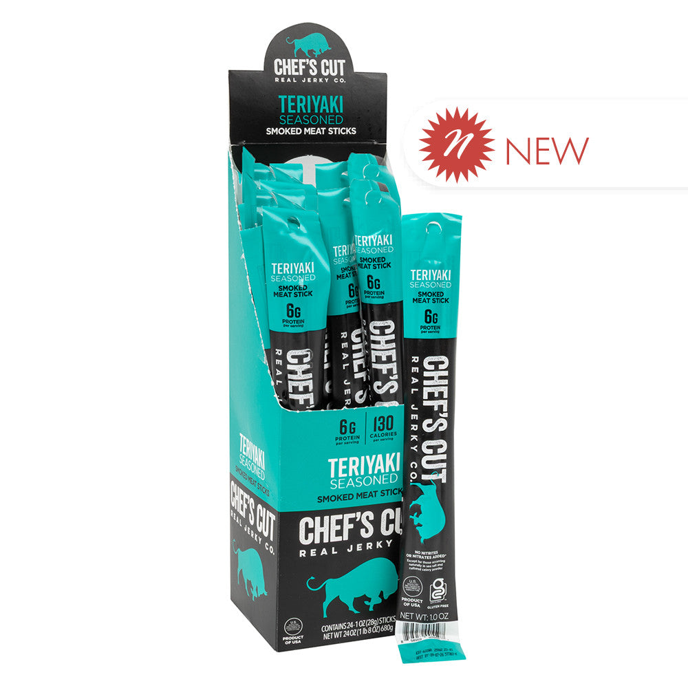 Wholesale Chef'S Cut - Meat Stick Teriyaki - 1Oz- Bulk