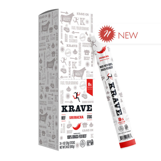 Wholesale Krave - Beef Stick Sriracha 1Oz- Bulk