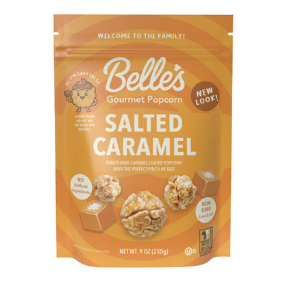 Wholesale Belle'S - Salted Caramel Popcorn - 9Oz- Bulk