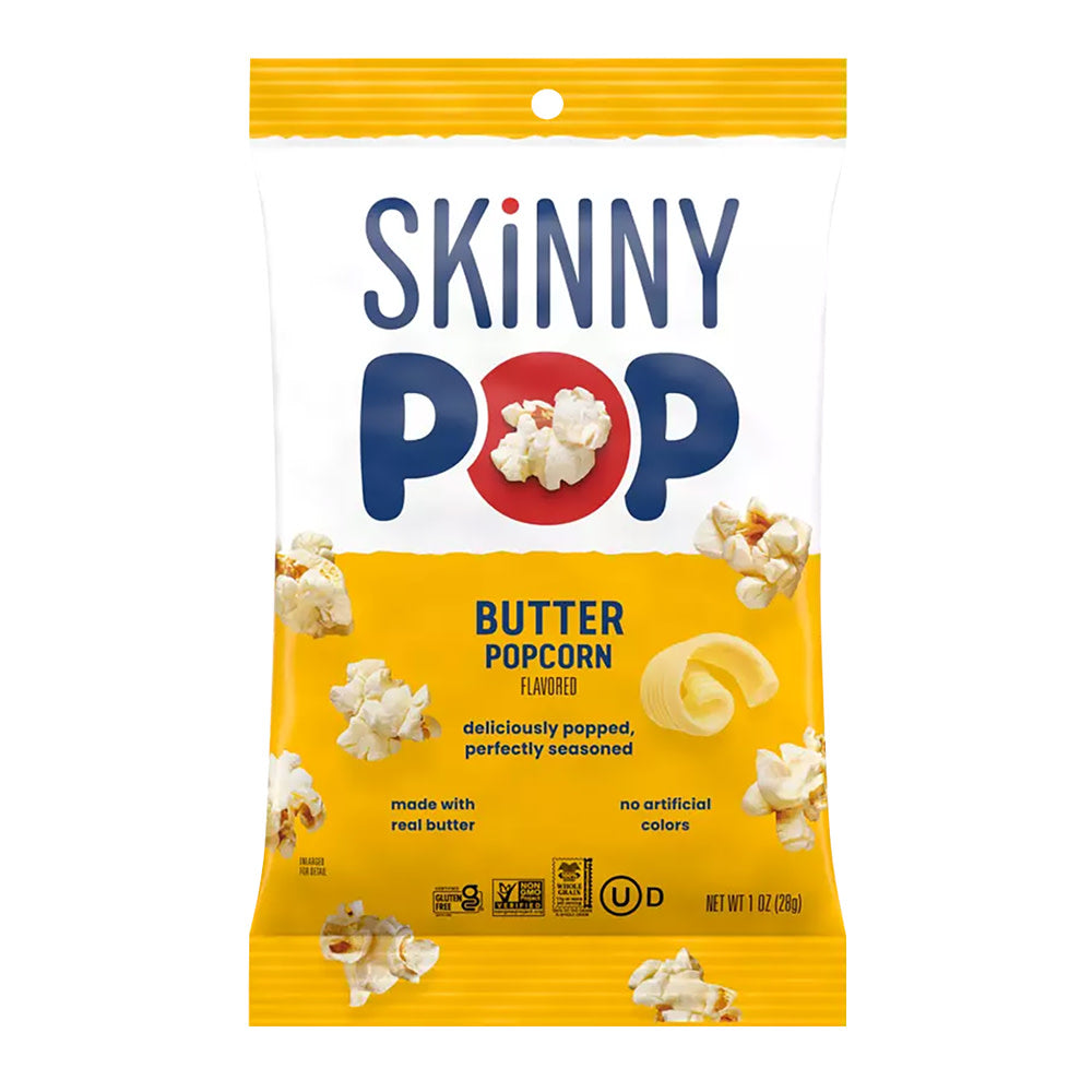 Wholesale Skinnypop Butter Popcorn 1 Oz Bag- Bulk