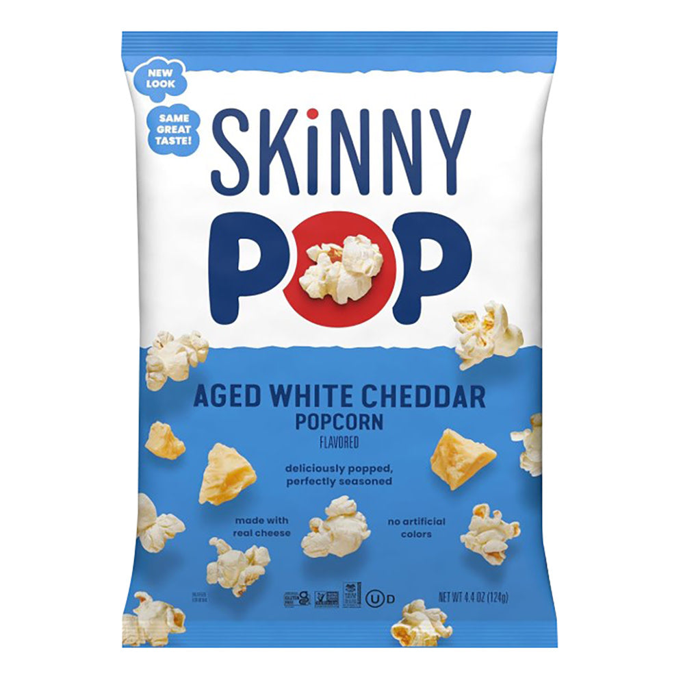 Wholesale Skinnypop Aged White Cheddar Popcorn 4.4 Oz Bag- Bulk