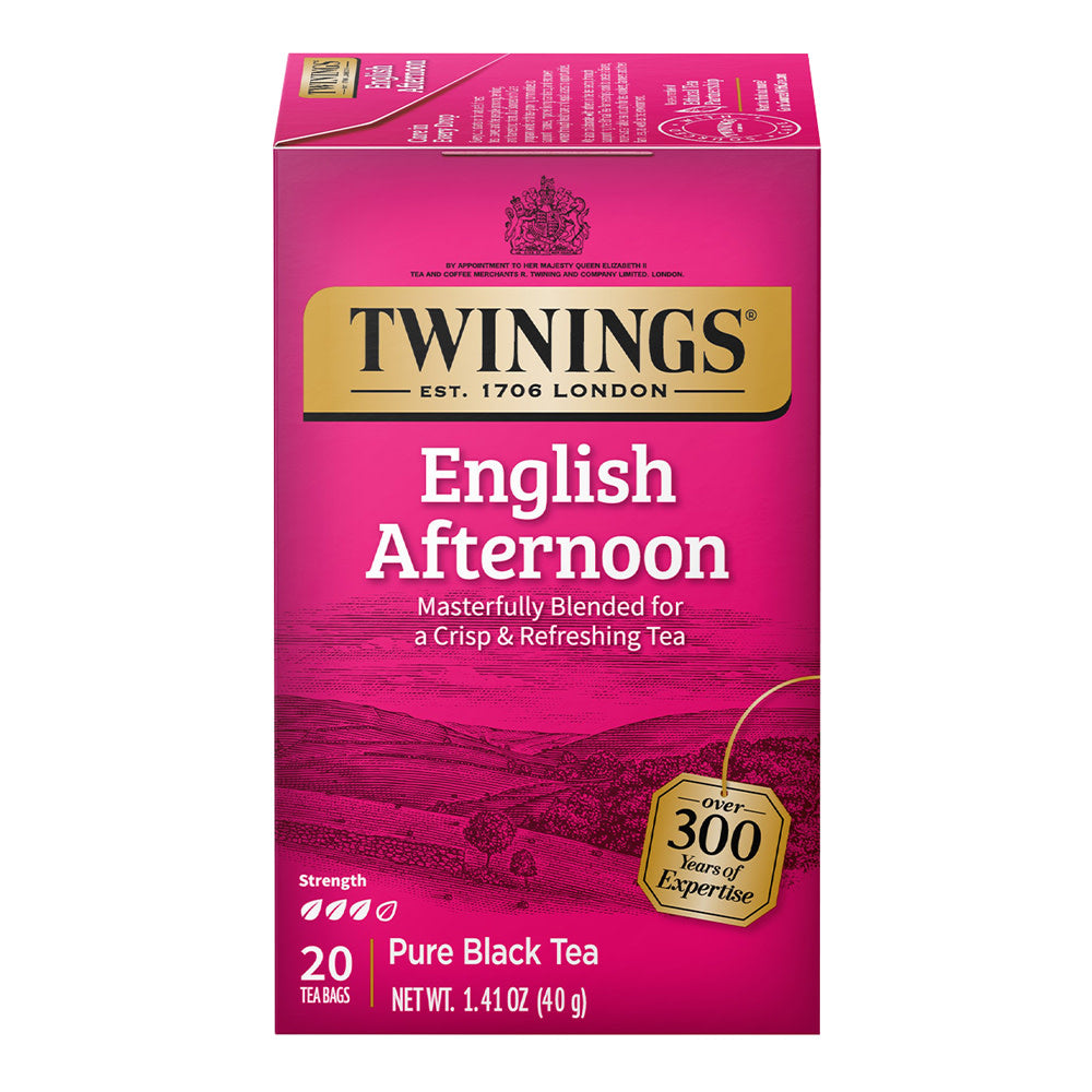 Wholesale Twinings English Afternoon Tea 20 Ct Box- Bulk