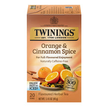 Wholesale Twinings Orange And Cinnamon Spice Tea 20 Ct Box- Bulk