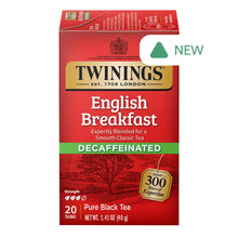 Wholesale Twinings Decaf English Breakfast Tea 20 Ct Box- Bulk