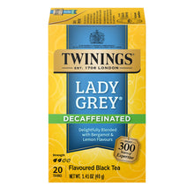Wholesale Twinings Decaf Lady Grey Tea 20 Ct Box- Bulk