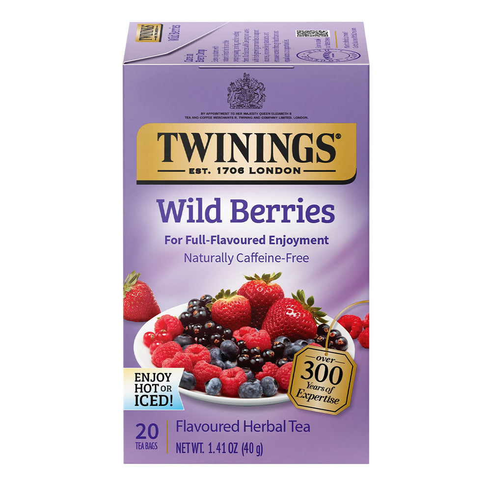 Wholesale Twinings Wild Berries Tea 20 Ct Box- Bulk