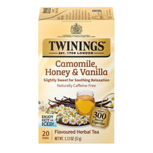 Wholesale Twinings Camomile Honey And Vanilla Tea 20 Ct Box- Bulk
