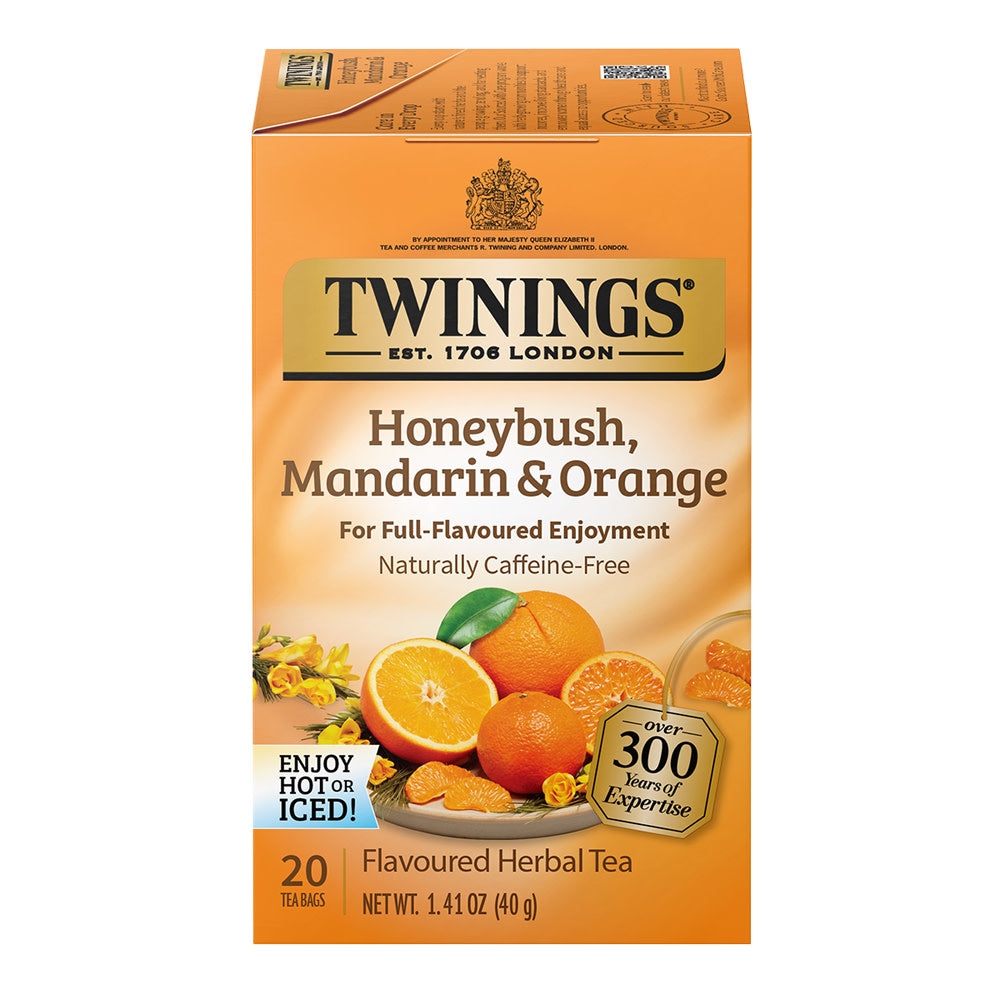 Wholesale Twinings African Honeybush Mandarin Orange Tea 20 Ct Box- Bulk