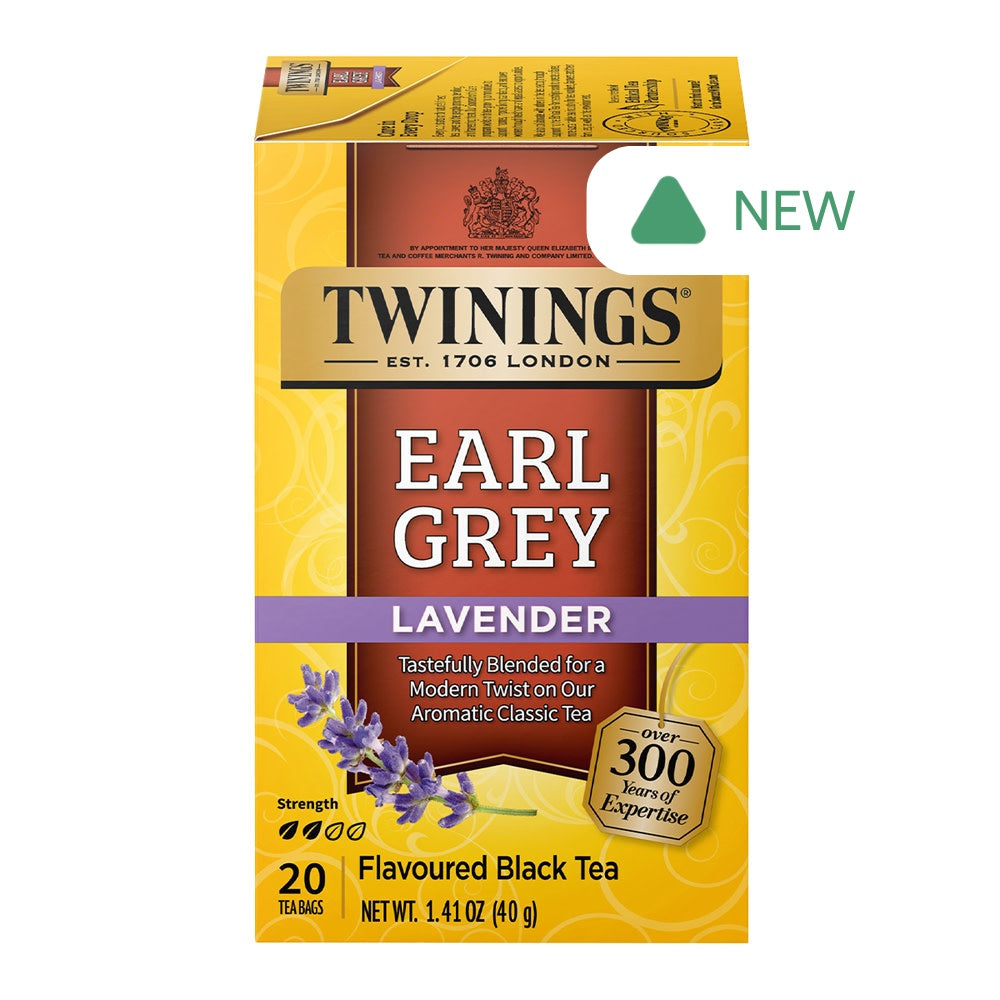 Wholesale Twinings Earl Grey Lavender Black Tea 20 Ct Box- Bulk