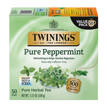Wholesale Twinings Pure Peppermint Herbal Tea 50 Ct Box- Bulk