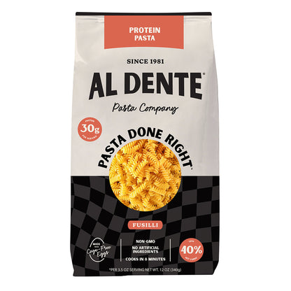 Wholesale Al Dente Carba Nada Fusilli 12 Oz Bag- Bulk